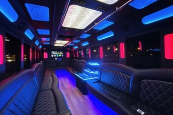 Reno Limousine Bus Interior