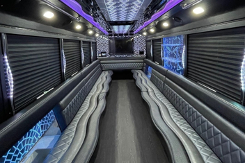 Reno Party Bus Interior