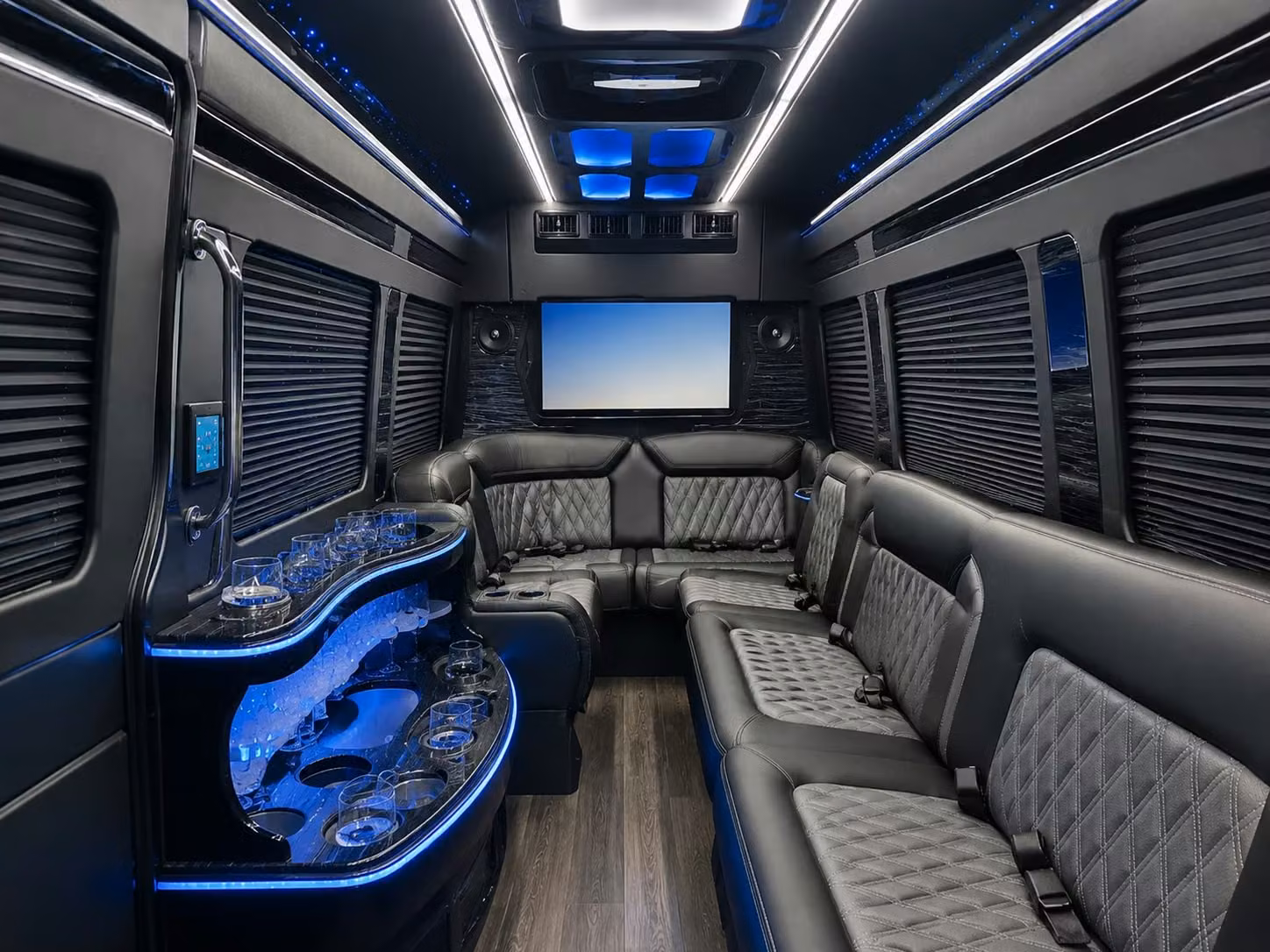 bus rental options for reno trips