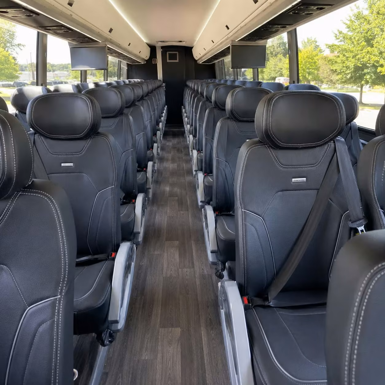 reno charter bus interior gallery