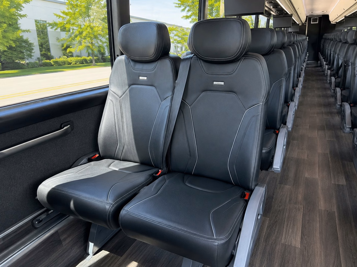 reno charter bus interior
