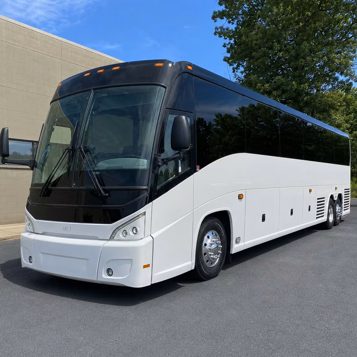 reno charter bus rental exterior