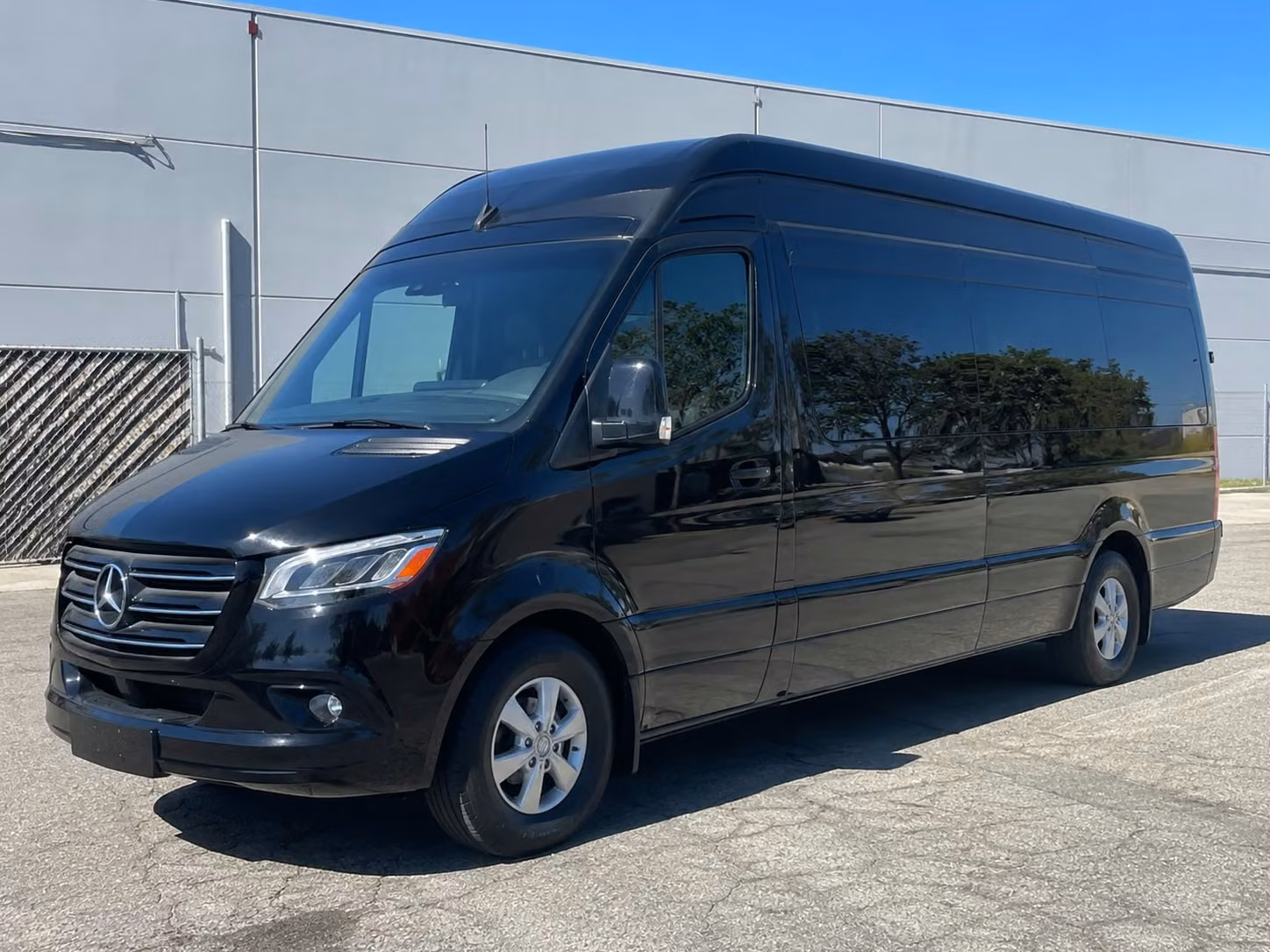 sprinter van with driver